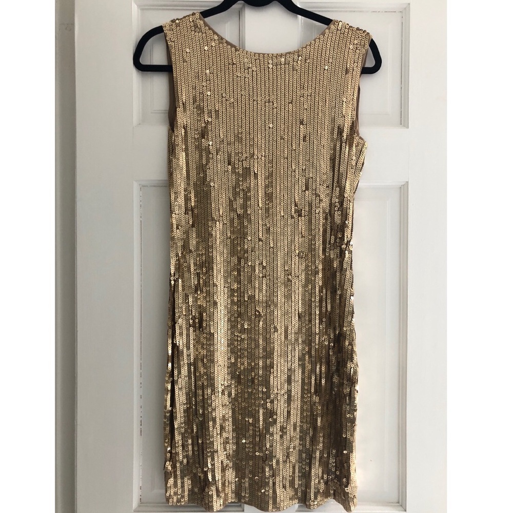 MICHAEL Michael Kors Gold Sequin Dress